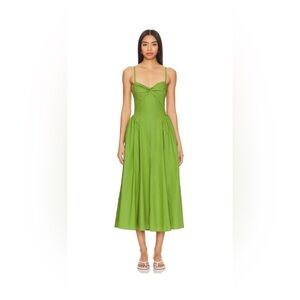 Revolve, NIA, Destene Dress in Pesto